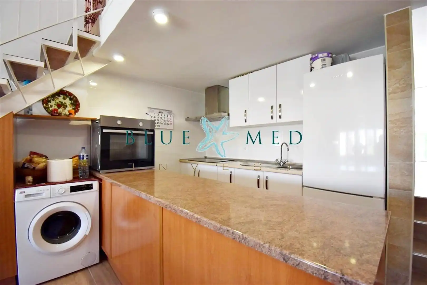 Kitchen of Attic for sale in Mazarrón  with Terrace and Furnished