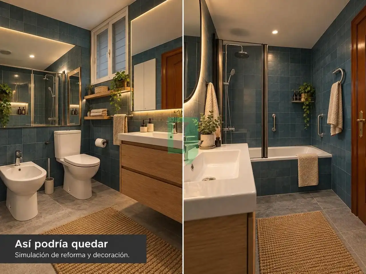 Bathroom of Flat for sale in Badalona  with Air Conditioner and Balcony