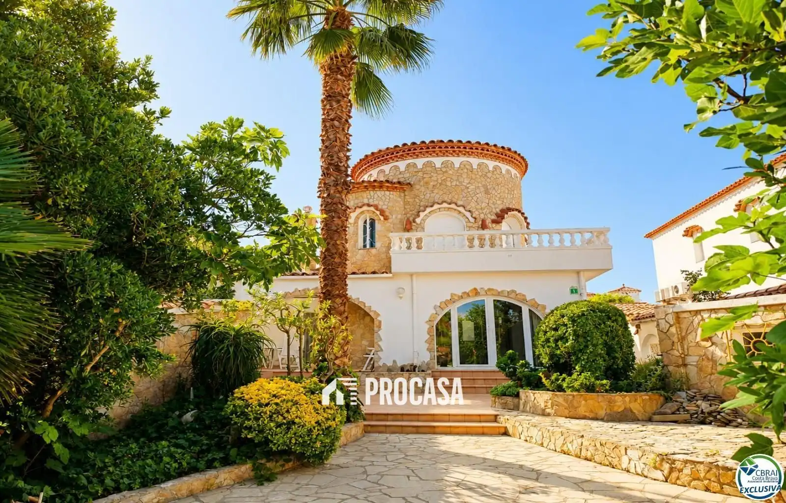Vista exterior de Casa o xalet en venda en Empuriabrava amb Aire condicionat, Calefacció i Traster