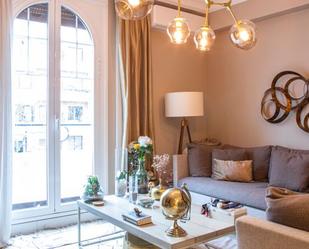 Living room of Flat for sale in Bilbao   with Balcony