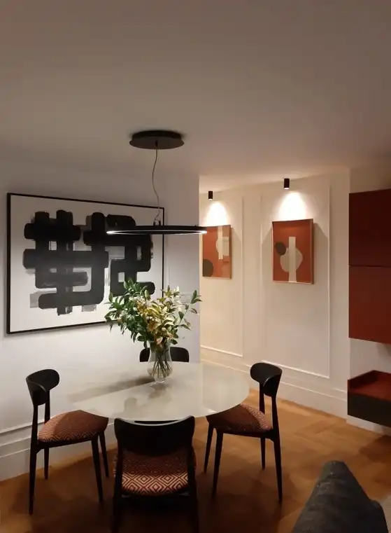 Comedor de Piso en venta en Bilbao  con Calefacción, Amueblado y Horno