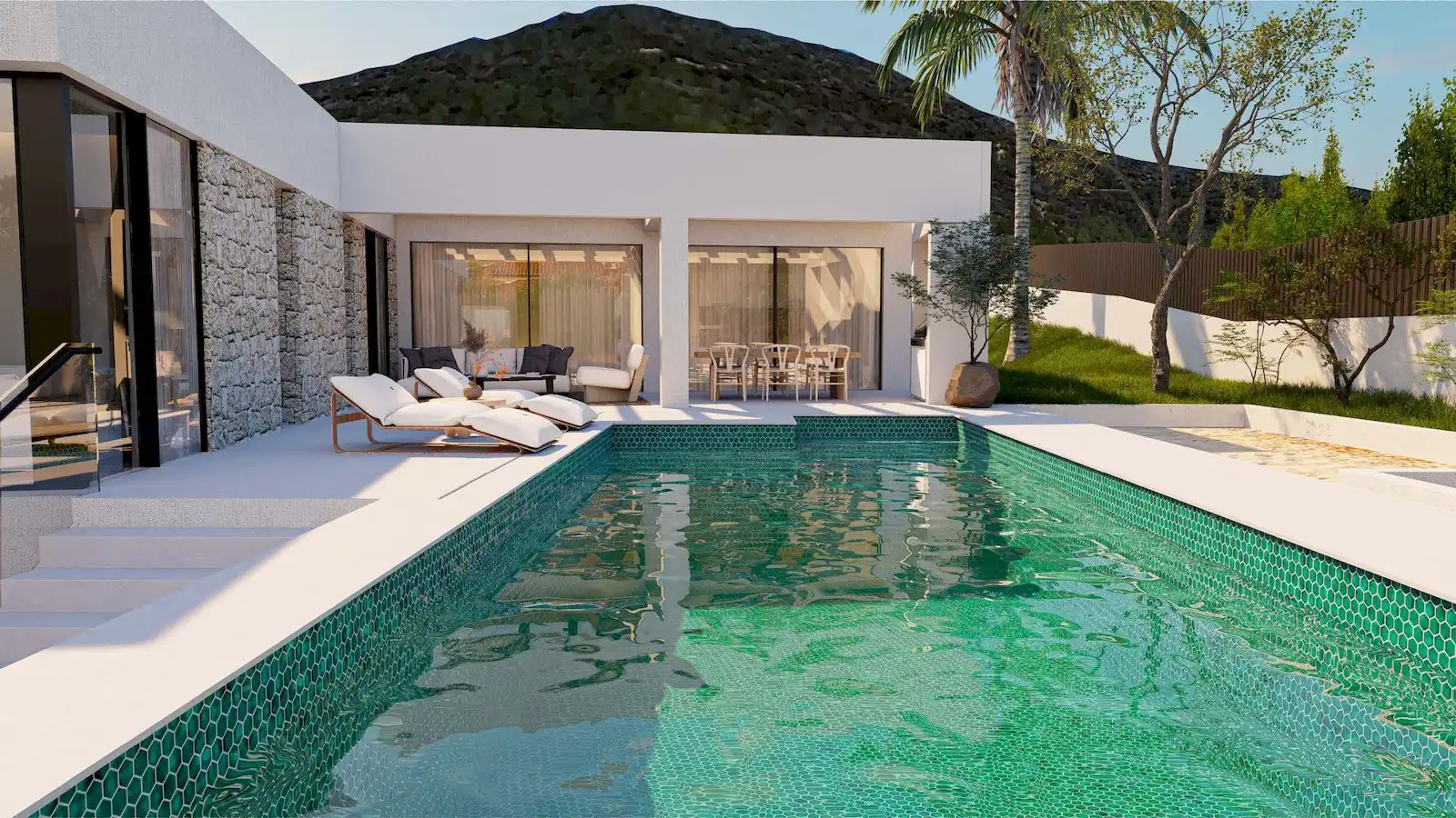 Piscina de Casa o xalet en venda en Jávea / Xàbia amb Aire condicionat, Calefacció i Jardí privat