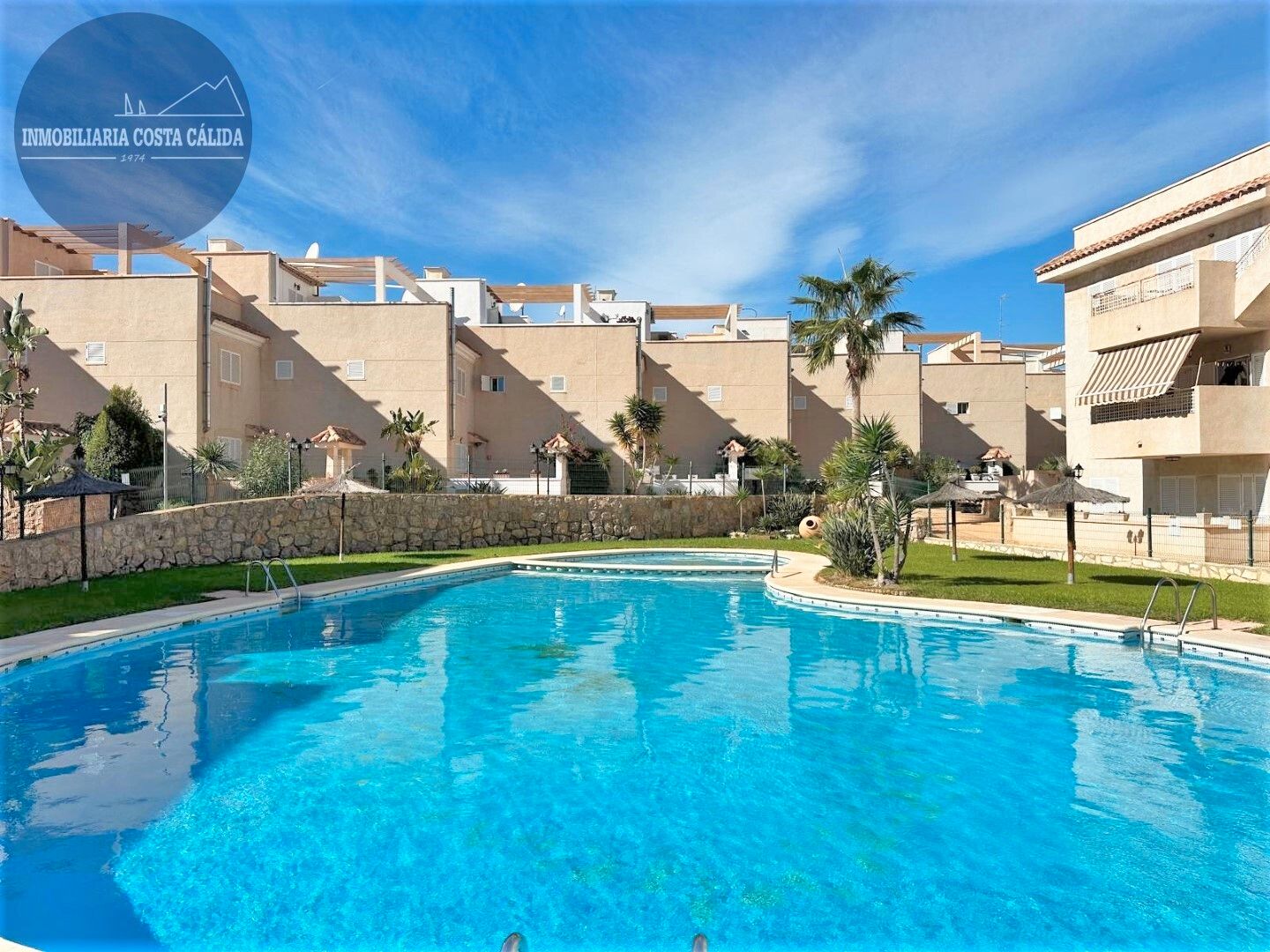 Piscina de Apartament en venda en Águilas amb Aire condicionat, Calefacció i Terrassa