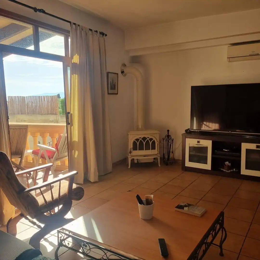 Sala d'estar de Planta baixa en venda en Marratxí amb Aire condicionat, Jardí privat i Terrassa