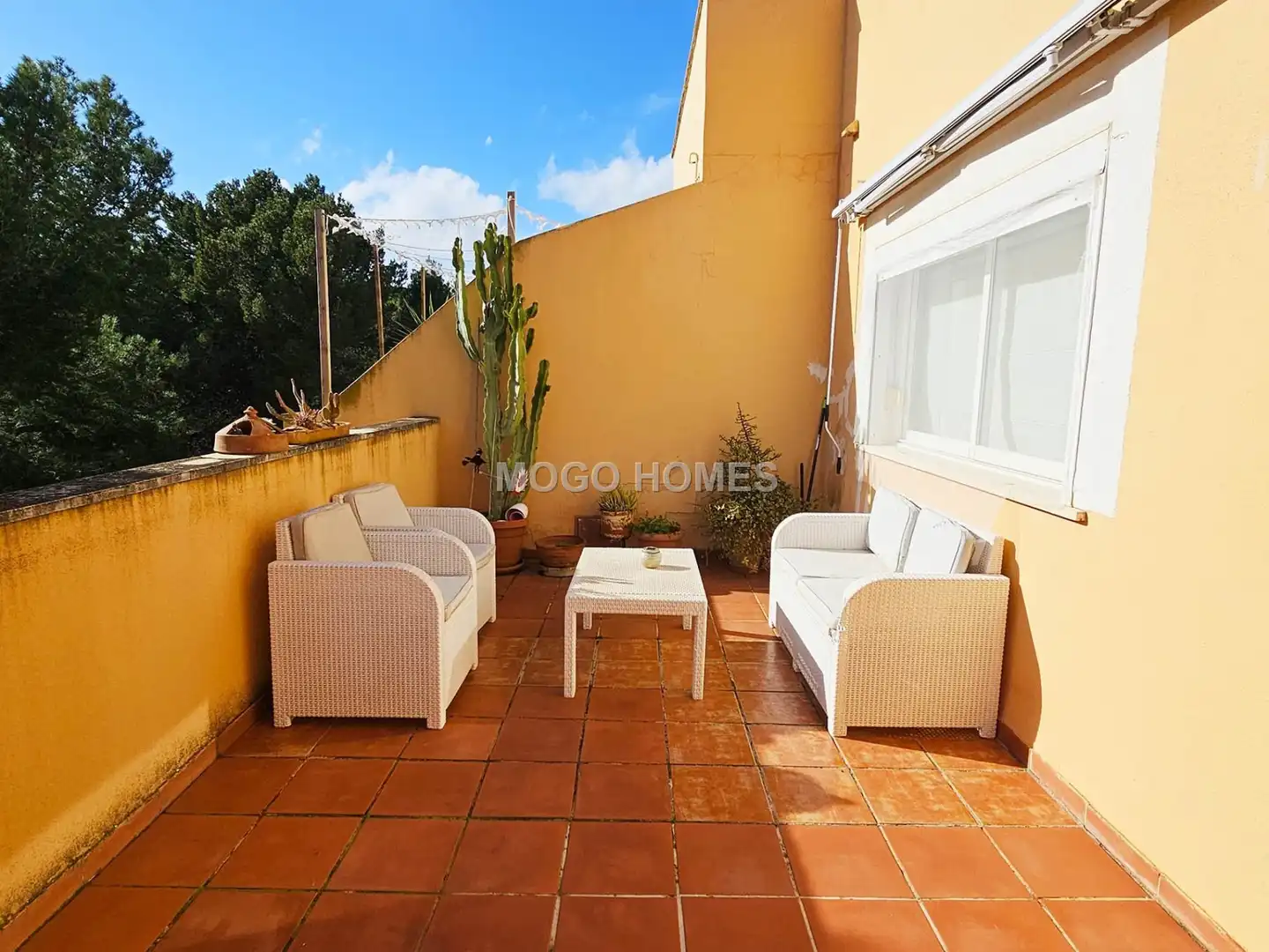 Terraza de Casa adosada en venta en  Palma de Mallorca con Aire acondicionado, Calefacción y Terraza