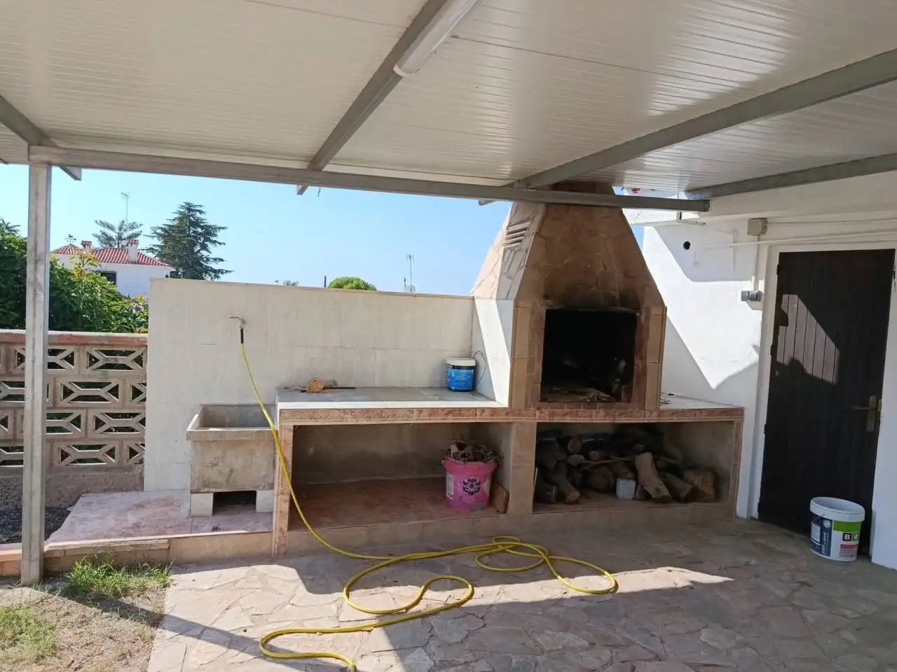 Terrassa de Casa o xalet en venda en Vinaròs amb Aire condicionat, Calefacció i Jardí privat
