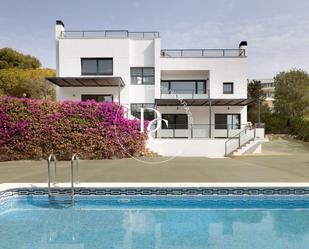 Exterior view of House or chalet to rent in Sitges  with Air Conditioner, Terrace and Swimming Pool