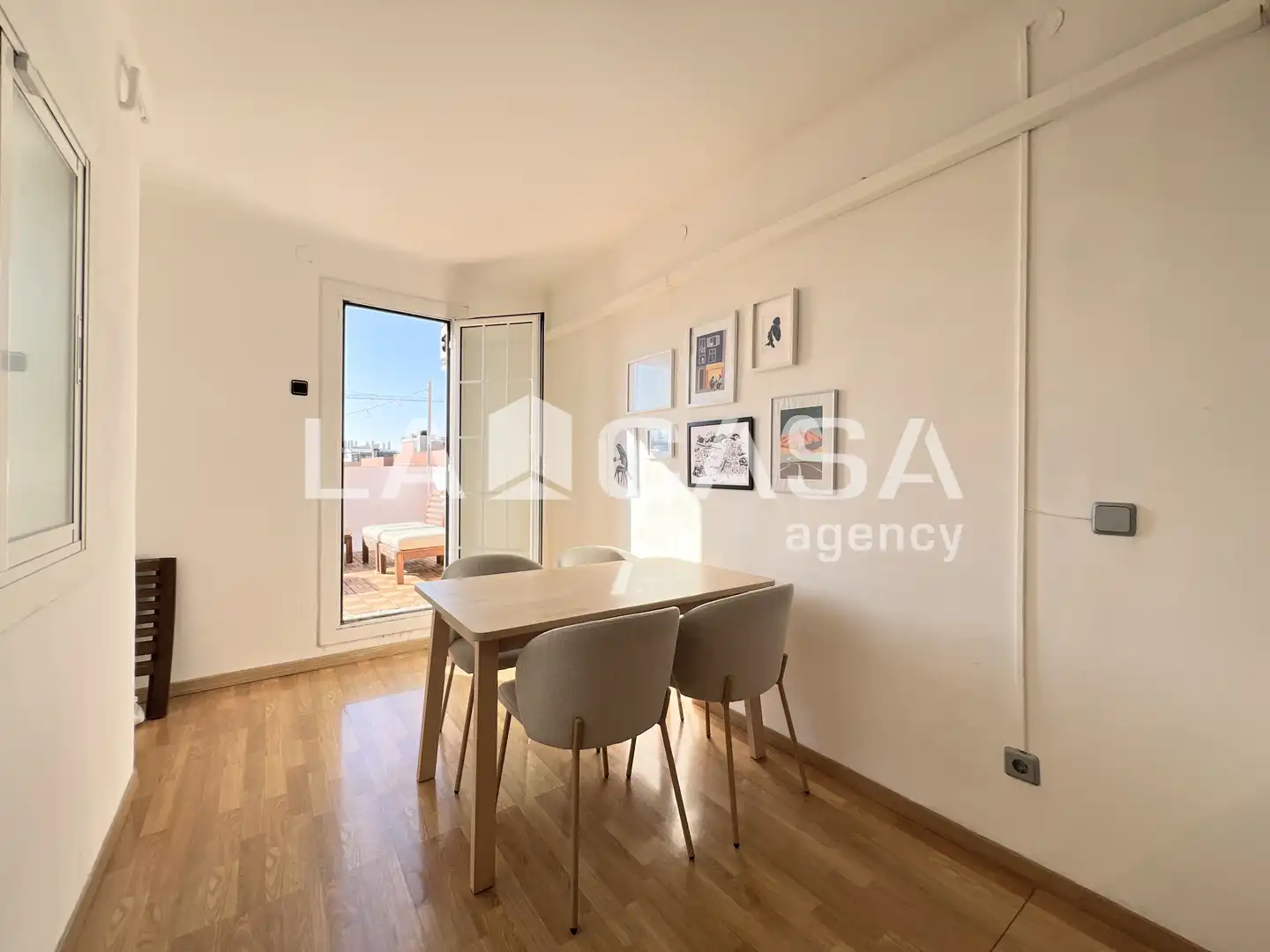 Comedor de Ático en venta en Badalona con Calefacción y Terraza