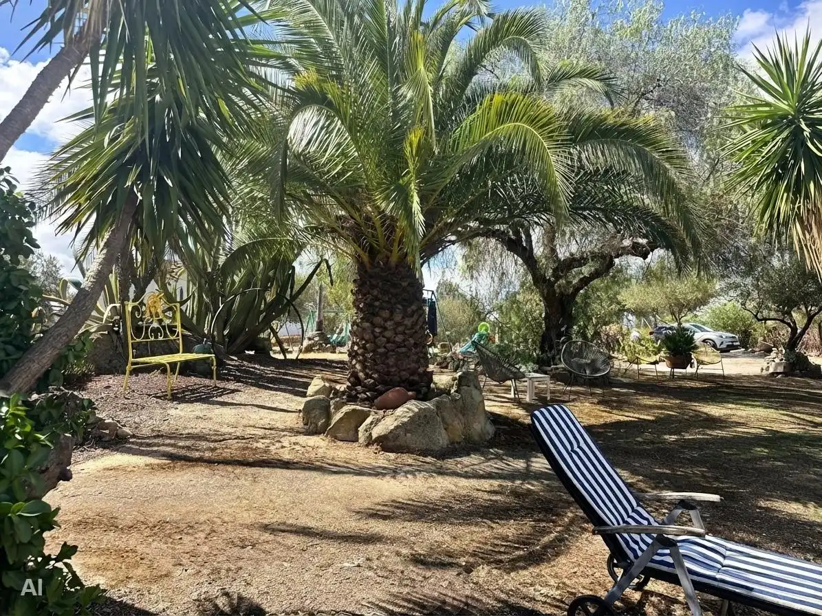 Jardín de Casa o chalet en venta en Santa Marta con Aire acondicionado, Piscina y Amueblado