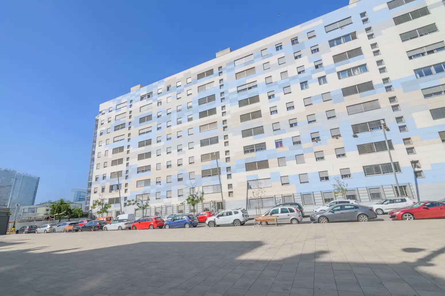 Exterior view of Flat for sale in Cornellà de Llobregat  with Air Conditioner, Heating and Storage room