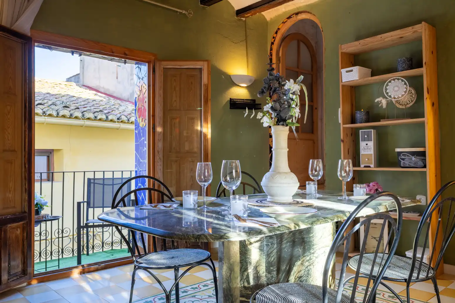 Comedor de Casa o chalet en venta en Algar de Palància con Parquet, Terraza y Trastero