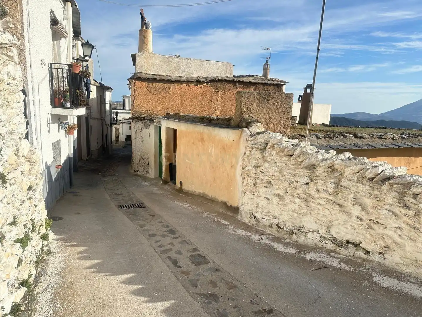 Vista exterior de Casa o xalet en venda en Pórtugos amb Traster