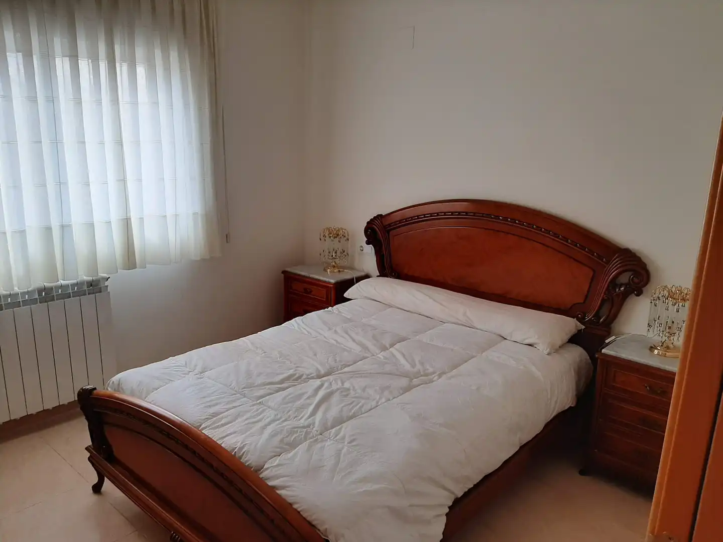 Bedroom of Flat for sale in Tauste  with Air Conditioner, Heating and Terrace