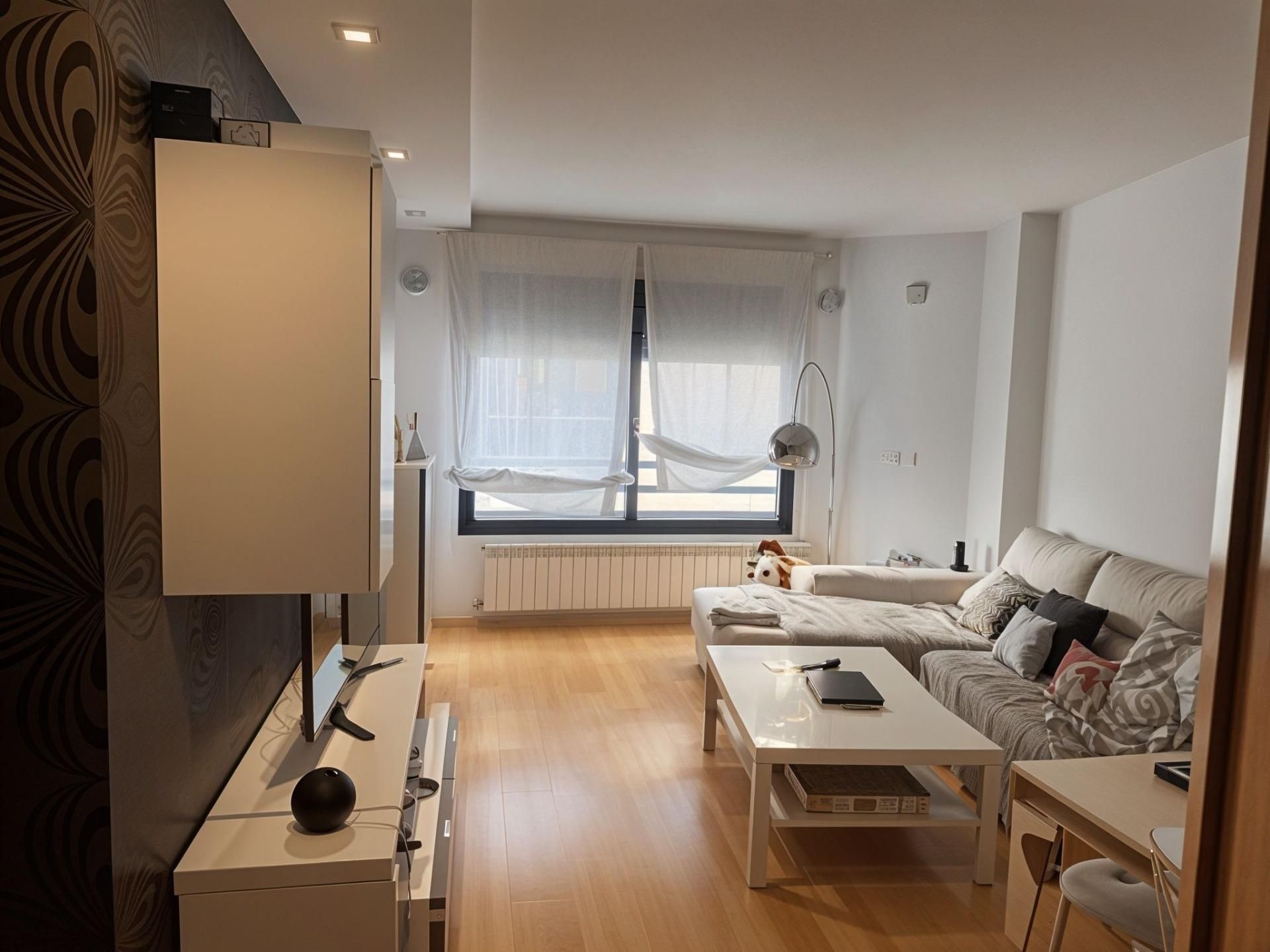 Living room of Apartment for sale in  Albacete Capital  with Heating and Balcony