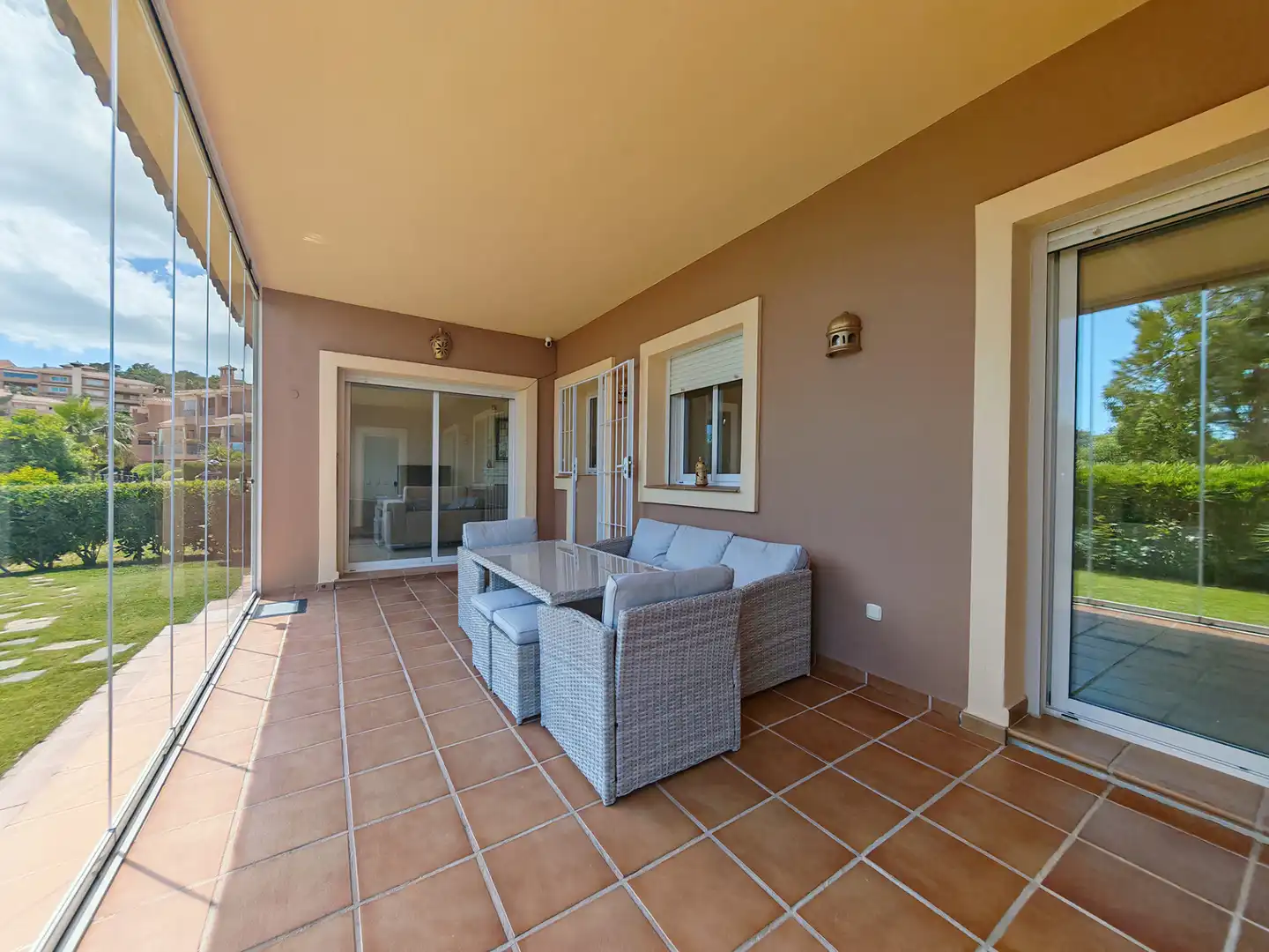 Terraza de Apartamento en venta en Ojén con Aire acondicionado, Terraza y Trastero