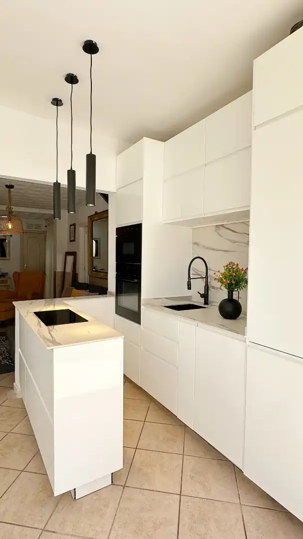 Cocina de Casa o chalet de alquiler en Gandia con Aire acondicionado, Calefacción y Terraza