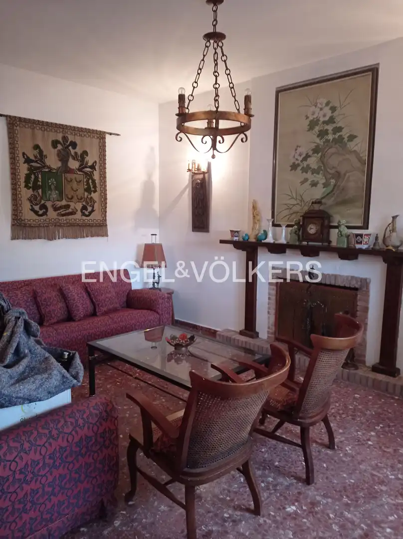 Sala de estar de Casa o chalet en venta en Dos Hermanas con Calefacción, Jardín privado y Terraza