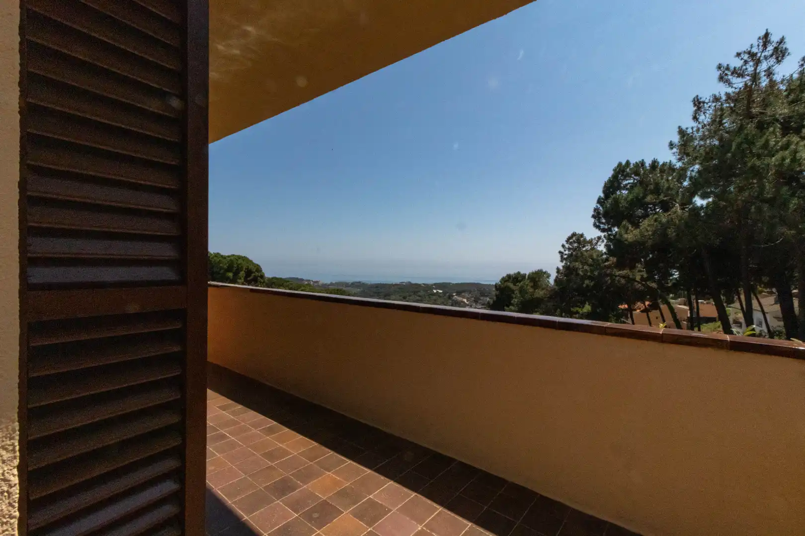 Terrassa de Casa o xalet en venda en Sant Cebrià de Vallalta amb Calefacció, Jardí privat i Terrassa