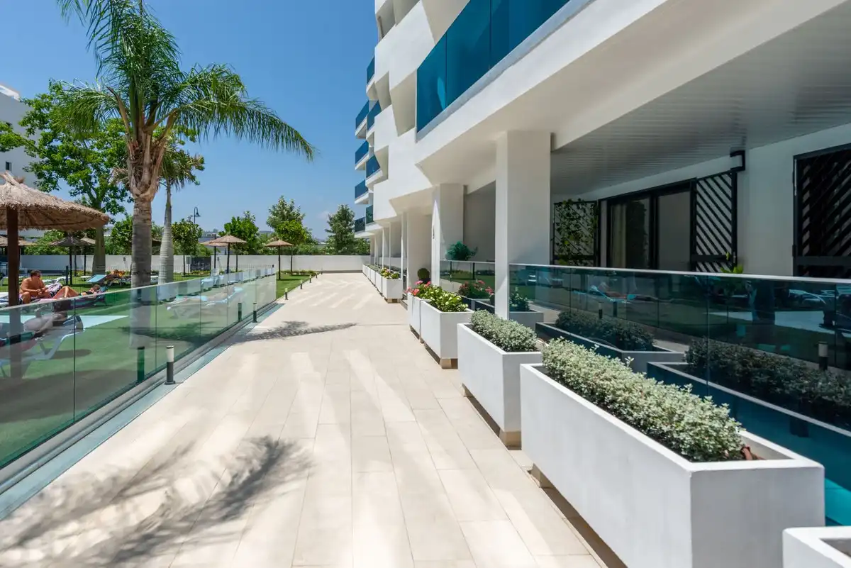 Terrassa de Apartament en venda en Mijas amb Aire condicionat, Terrassa i Moblat