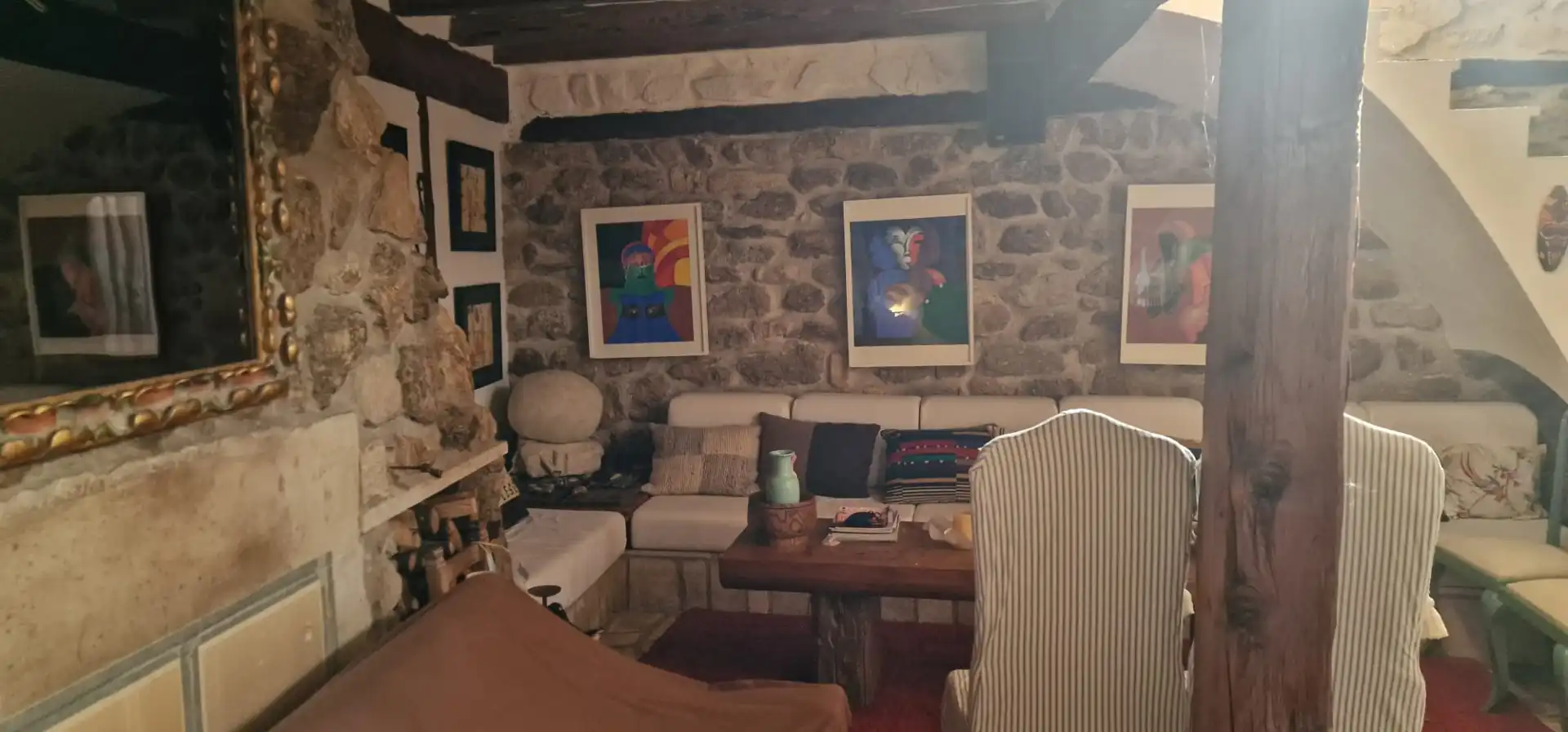 Sala d'estar de Casa o xalet en venda en Sotosalbos