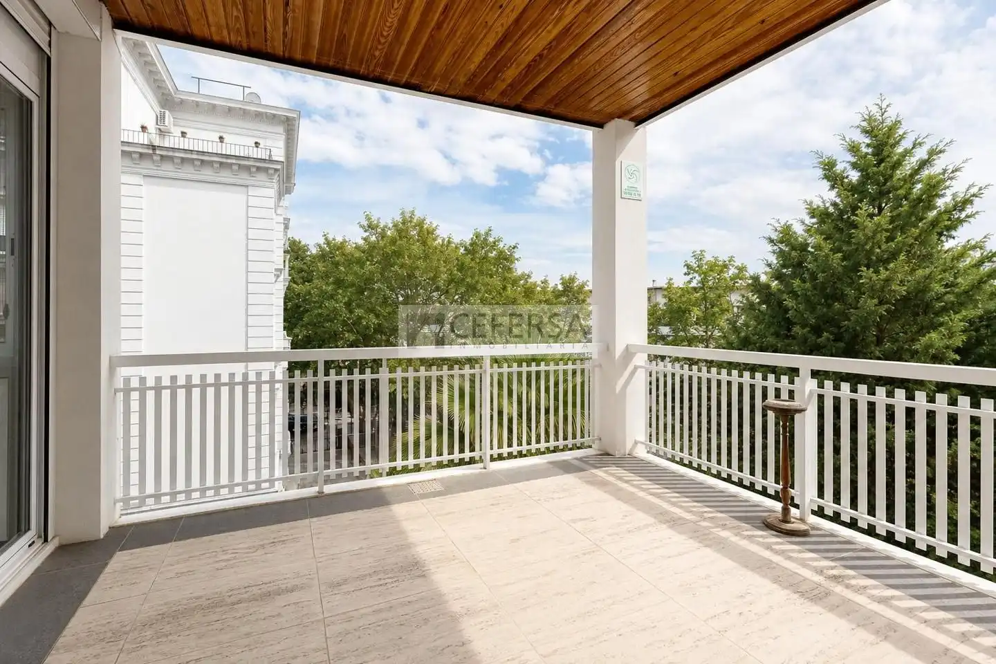 Terrasse von Wohnung zum Verkauf in Barcelona mit Heizung, Parkett und Terrasse