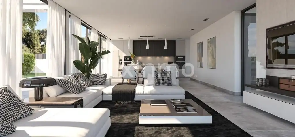 Living room of Houses for sale in Jávea / Xàbia  with Air Conditioner, Heating and Terrace