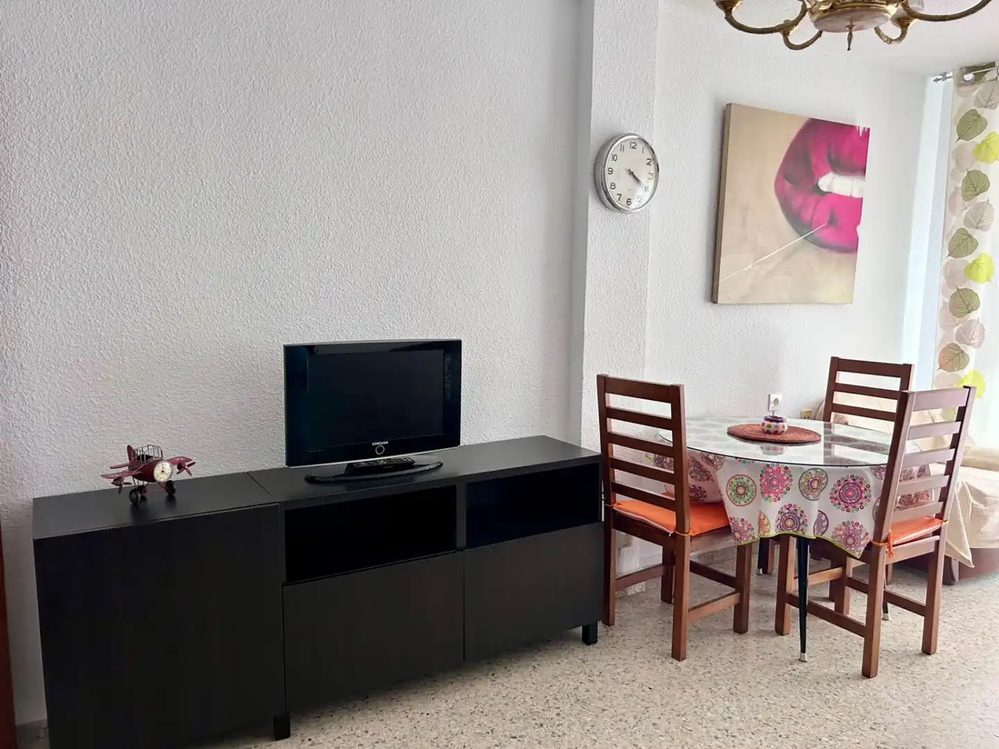 Wohnzimmer von Wohnung zur Miete in Granada mit Terrasse und Möbliert