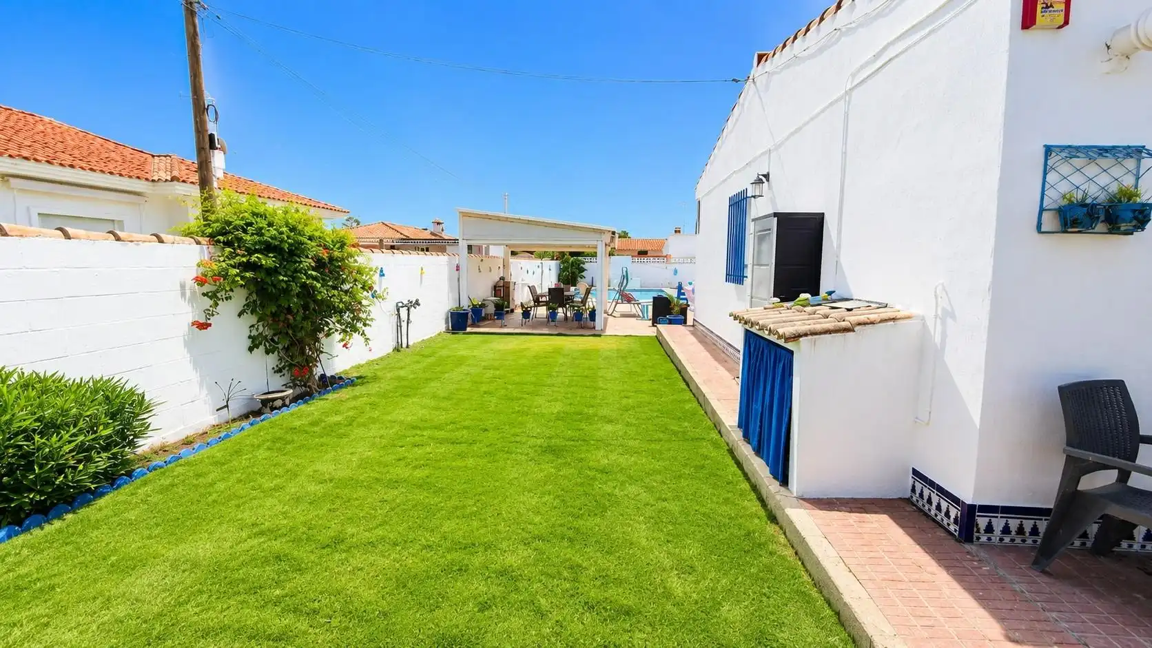 Jardín de Casa o chalet en venta en Chiclana de la Frontera con Jardín privado, Trastero y Piscina