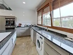 Kitchen of Houses for sale in El Escorial  with Heating, Private garden and Parquet flooring