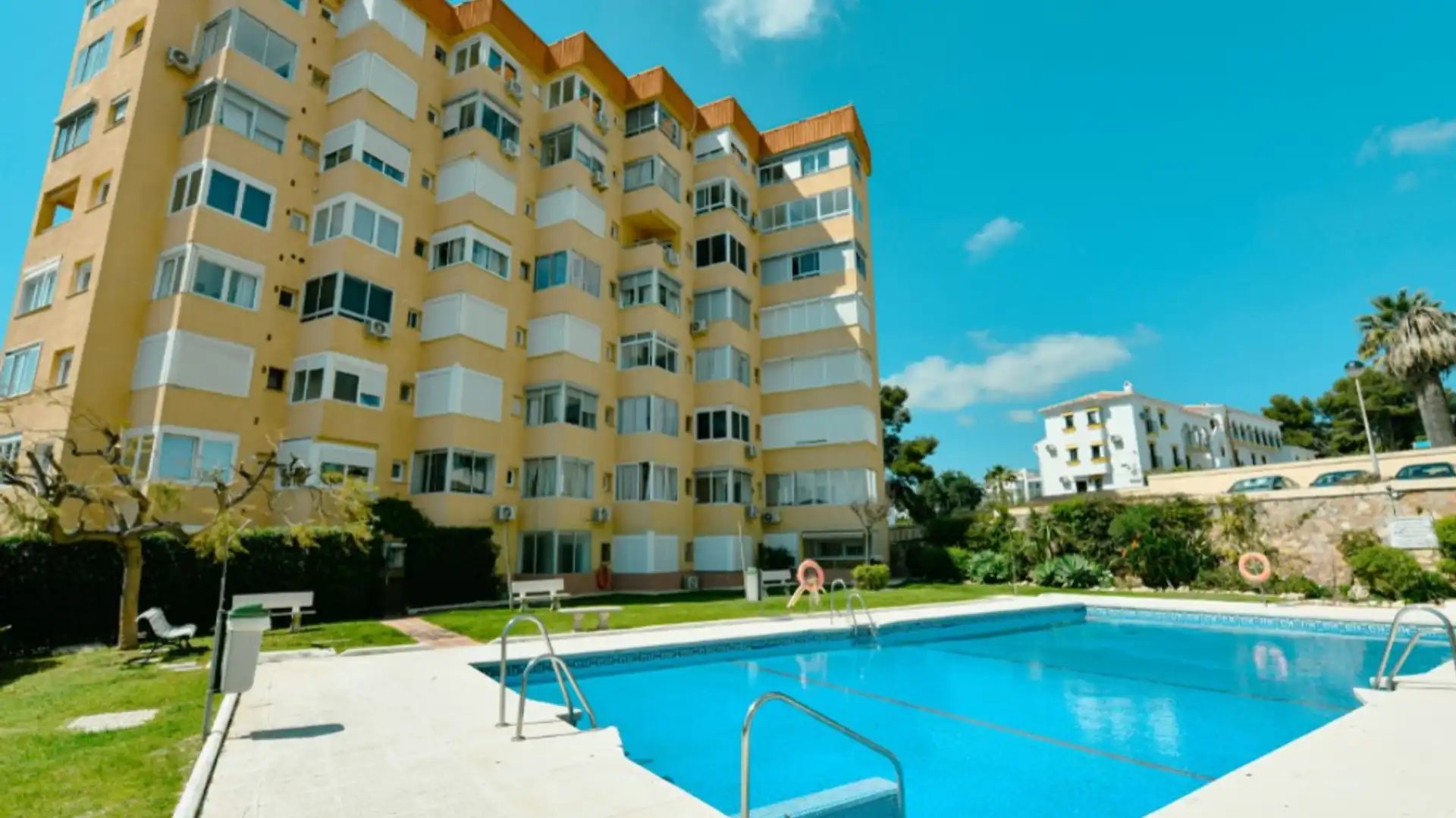 Swimming pool of Apartments for sale in Mijas  with Balcony