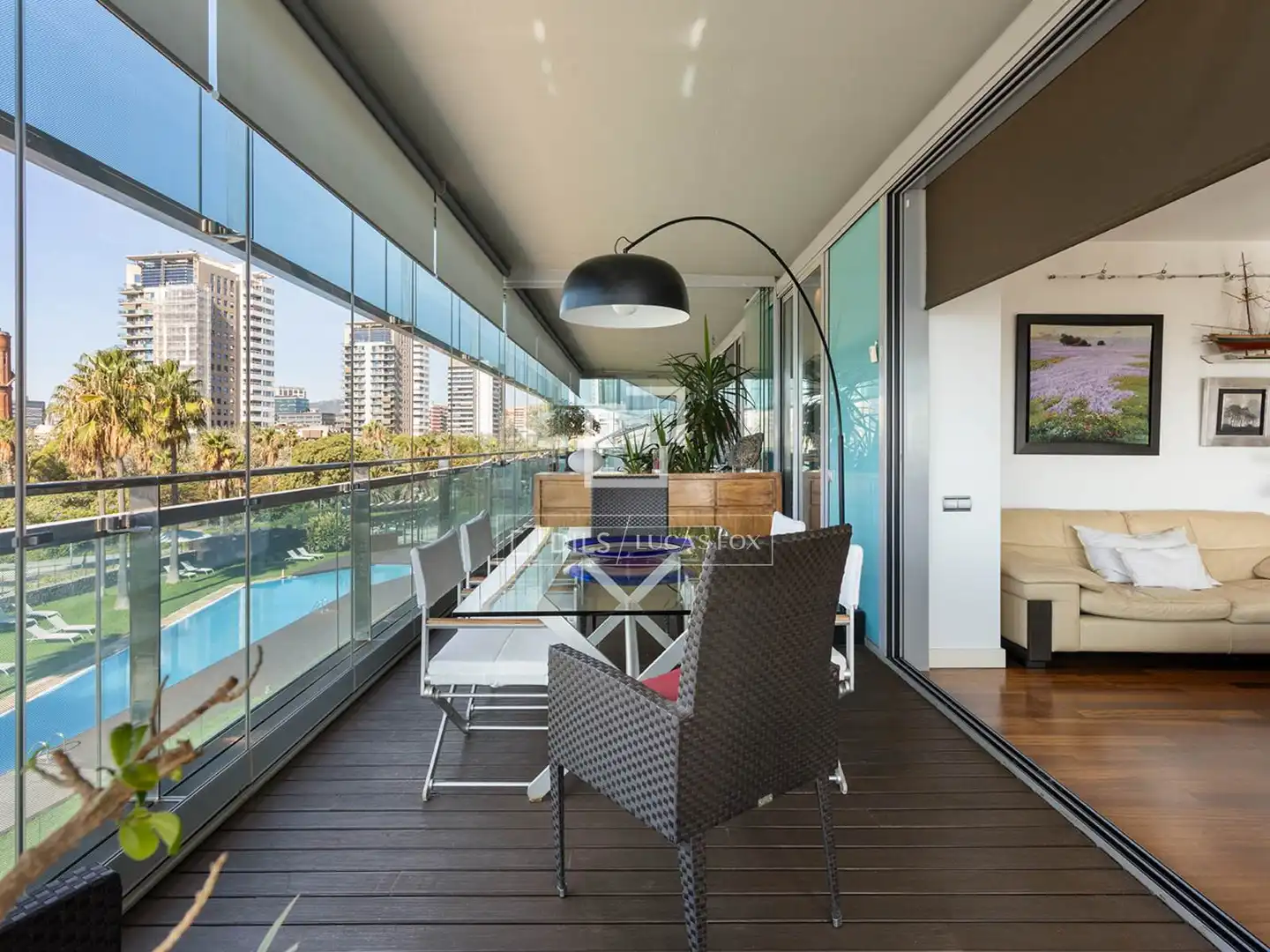 Terraza de Piso en venta en Barcelona con Aire acondicionado, Calefacción y Jardín privado