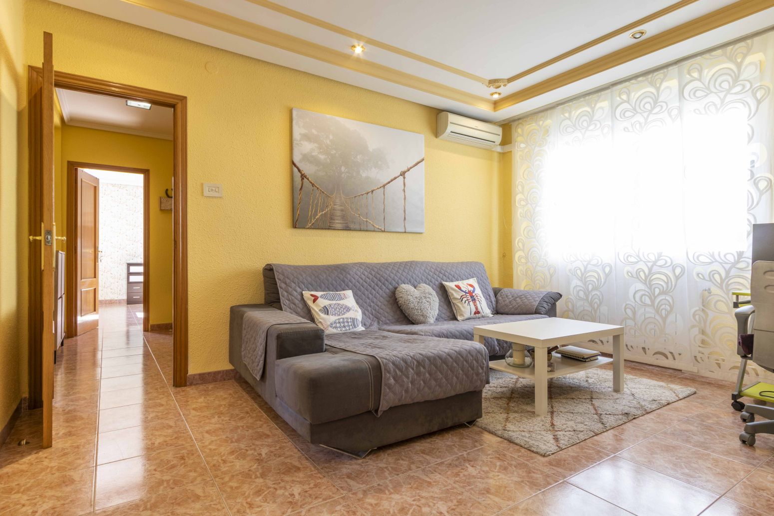 Wohnzimmer von Wohnung zum Verkauf in Meliana mit Heizung