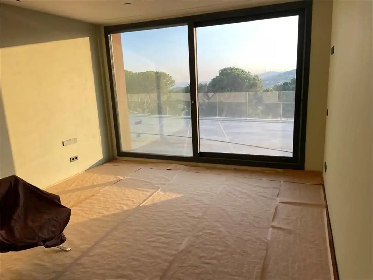 Living room of Houses for sale in Alella  with Air Conditioner, Private garden and Parquet flooring