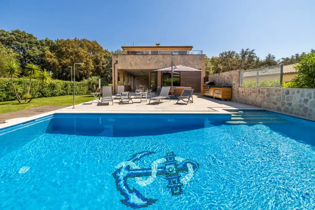 Piscina de Casa o chalet en venta en Pollença con Aire acondicionado, Jardín privado y Terraza