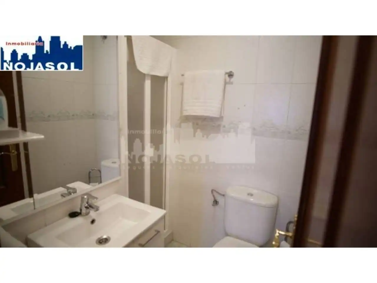 Bathroom of Flat for rent in Noja  with Heating, Terrace and Furnished