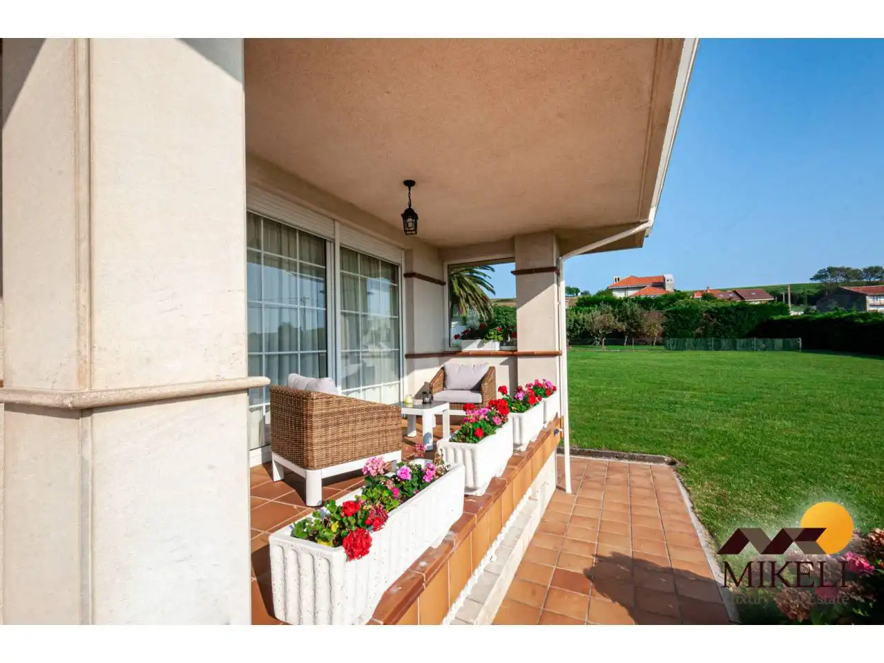 Jardín de Casa o chalet en venta en Santa Cruz de Bezana con Calefacción, Jardín privado y Terraza