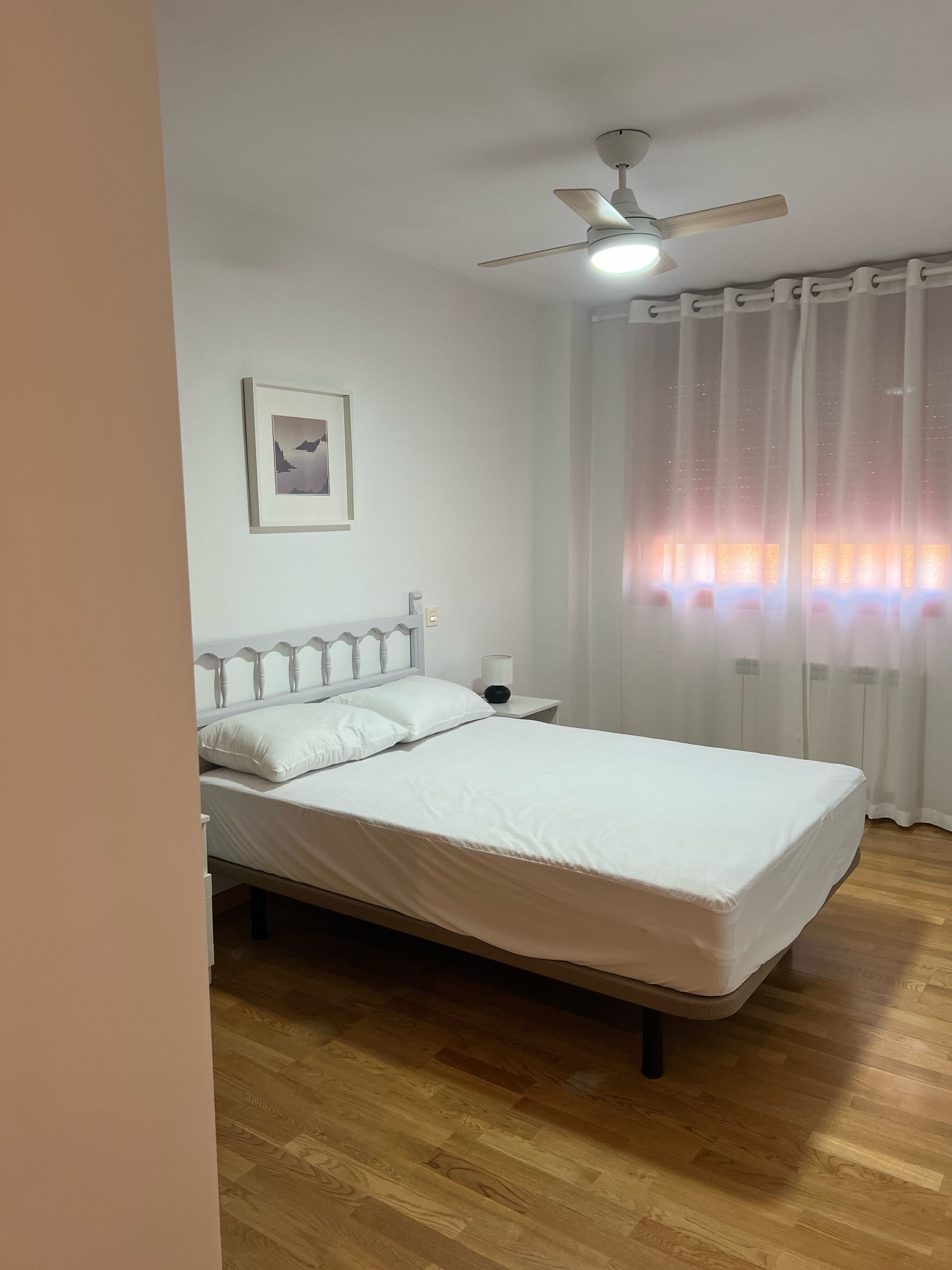Bedroom of Flat to rent in Ciudad Real Capital  with Heating, Terrace and Storage room