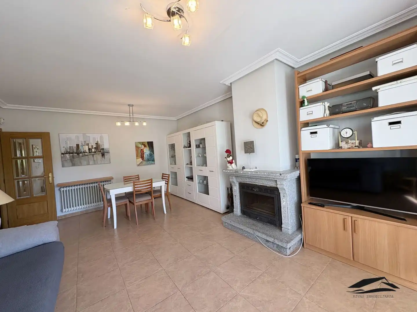Sala de estar de Casa o chalet en venta en Terradillos con Calefacción, Jardín privado y Terraza