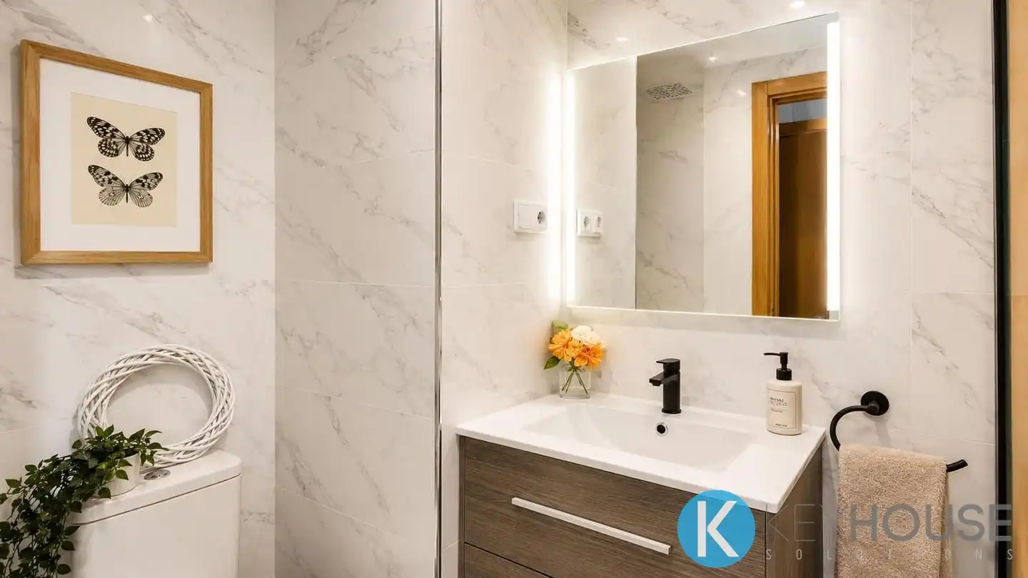 Bathroom of Flat for sale in San Fernando de Henares  with Air Conditioner, Heating and Terrace