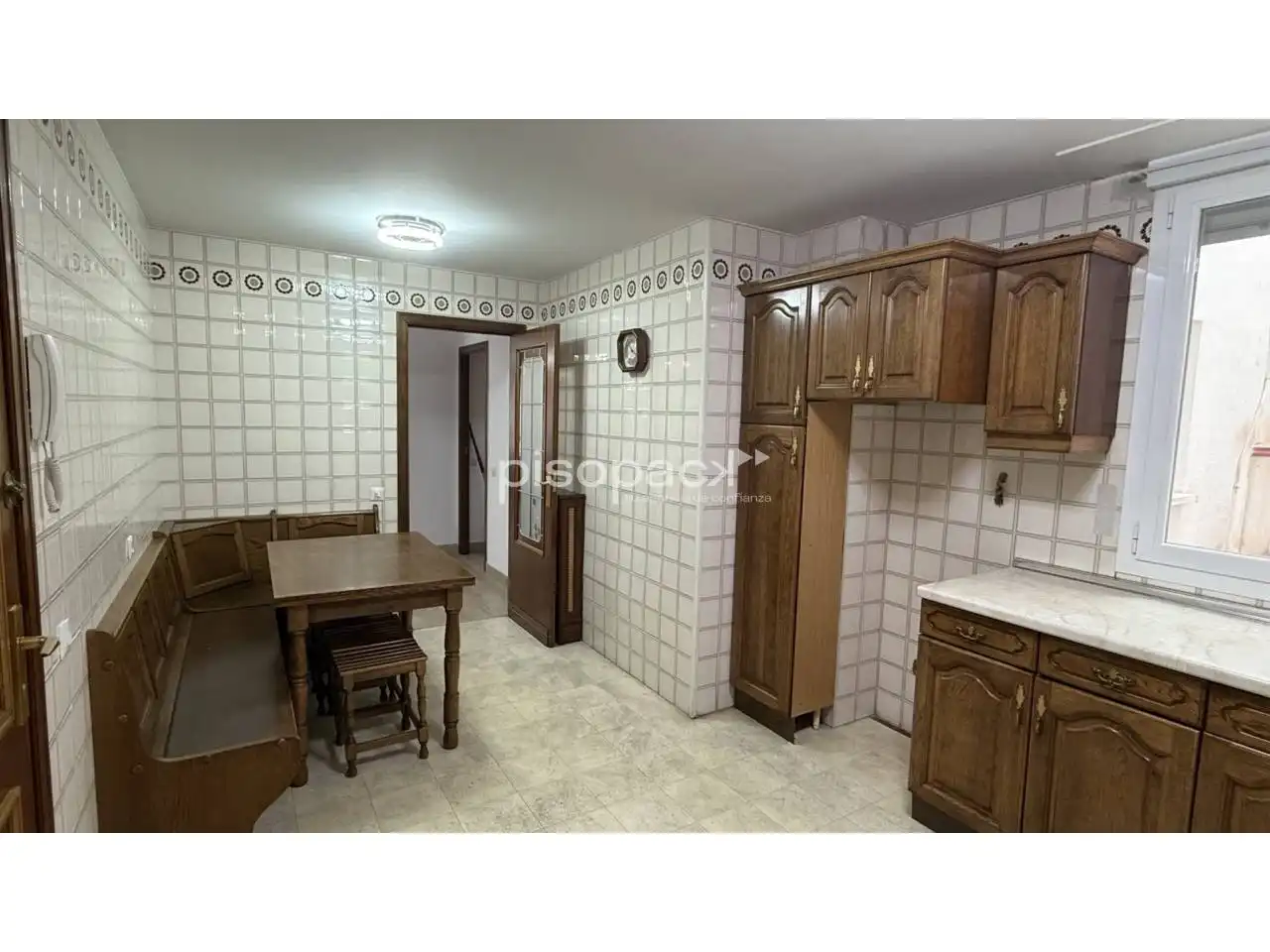 Kitchen of Flat for sale in  Pamplona / Iruña  with Heating, Parquet flooring and Terrace