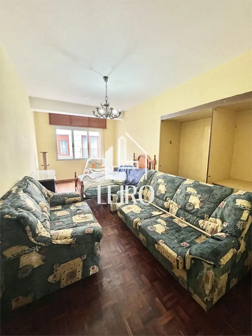 Sala de estar de Piso en venta en Cambados con Balcón