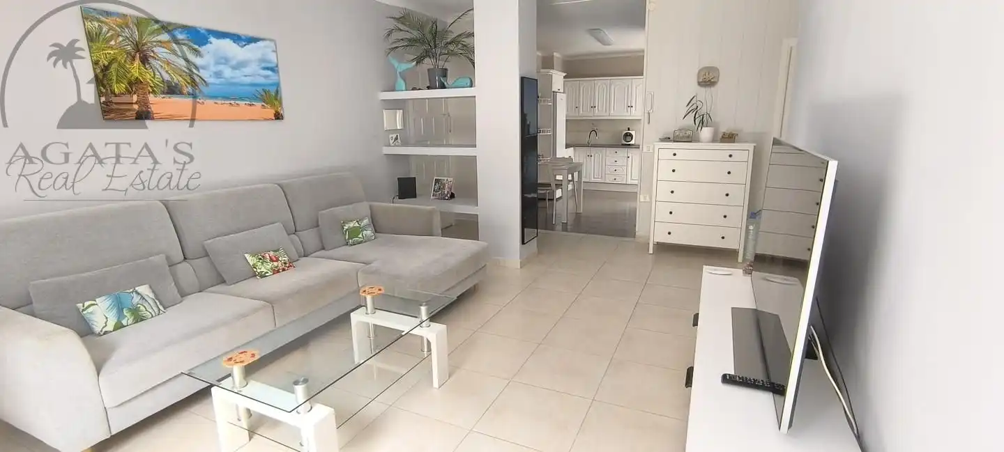 Sala de estar de Planta baja en venta en Los Realejos con Terraza y Amueblado