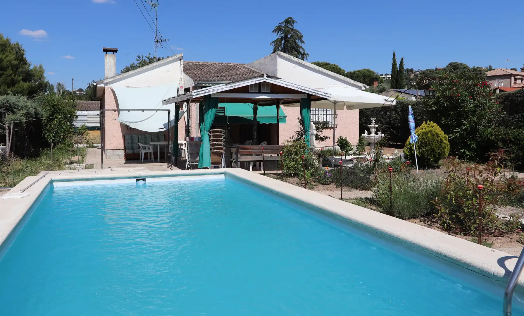 Piscina de Casa o chalet en venta en Santa Cruz del Retamar con Calefacción, Jardín privado y Terraza
