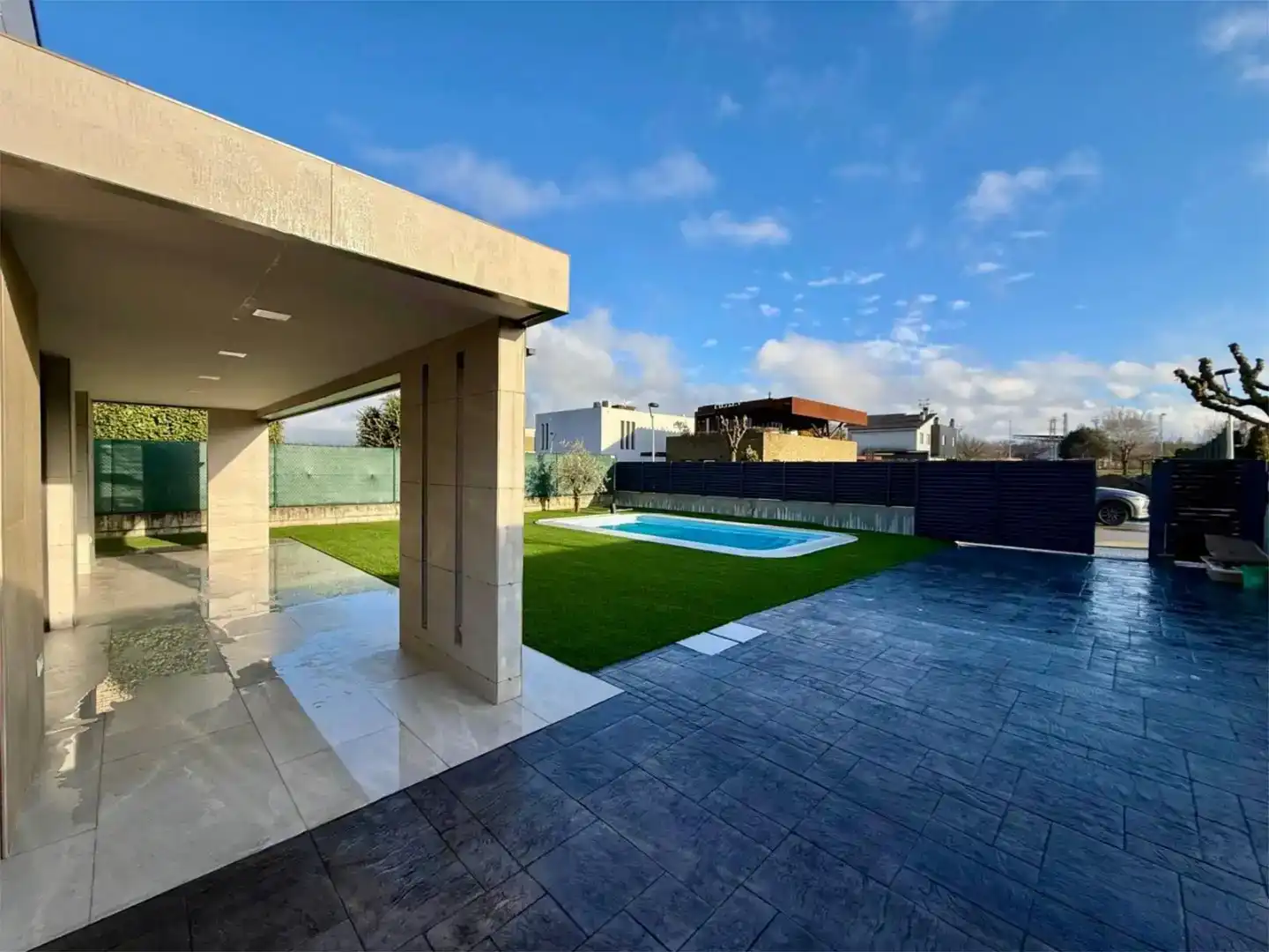 Terrassa de Casa o xalet en venda en Gurb