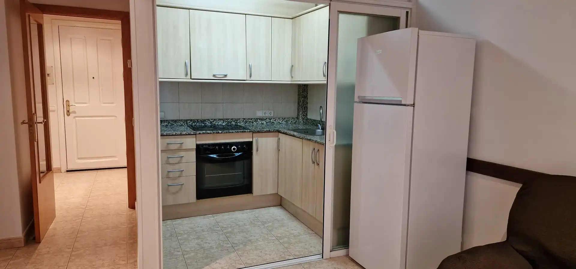 Küche von Wohnung zum Verkauf in La Seu d'Urgell mit Heizung, Ofen und Balkon