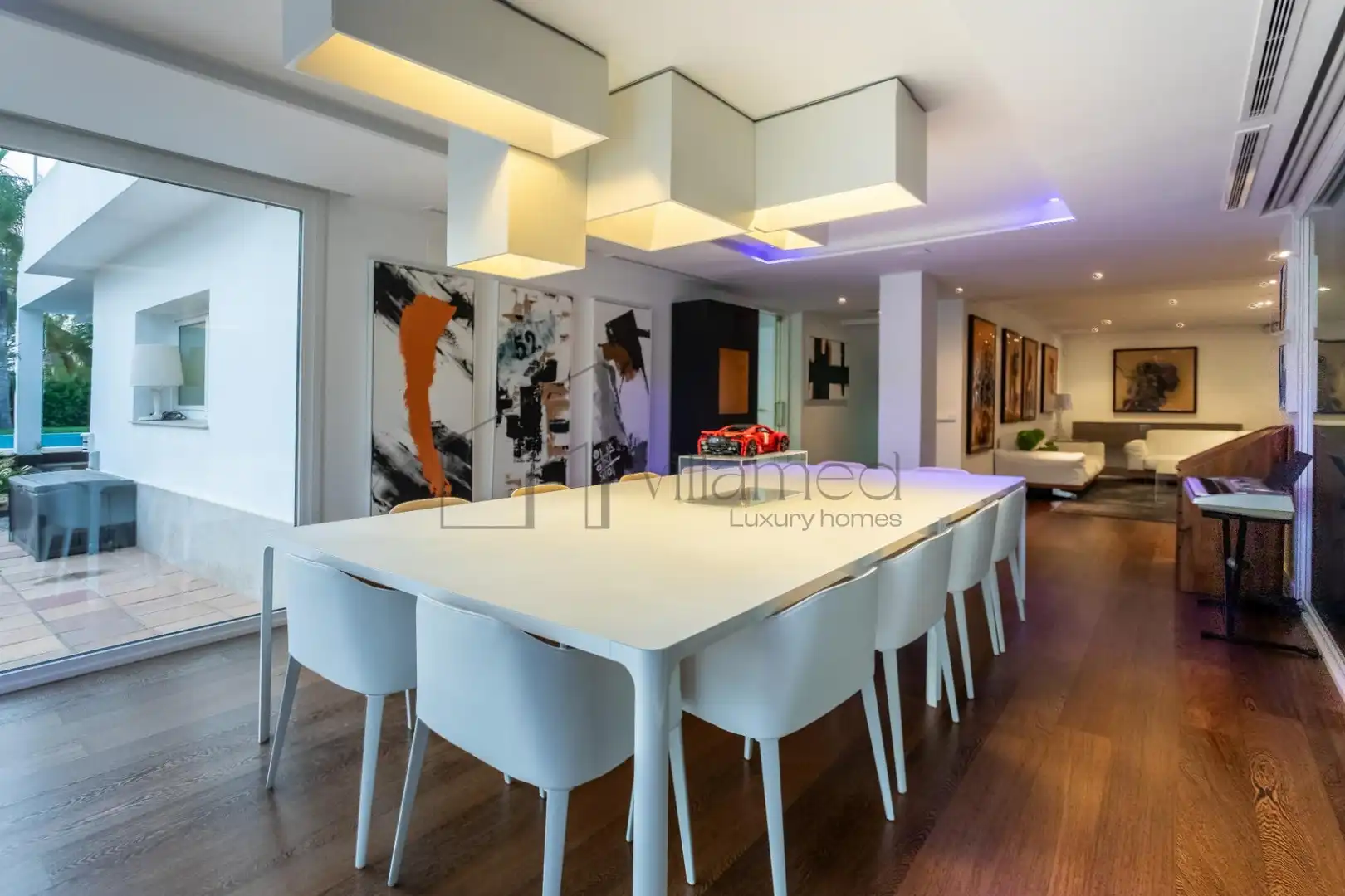 Comedor de Casa o chalet en venta en L'Eliana con Aire acondicionado, Jardín privado y Terraza