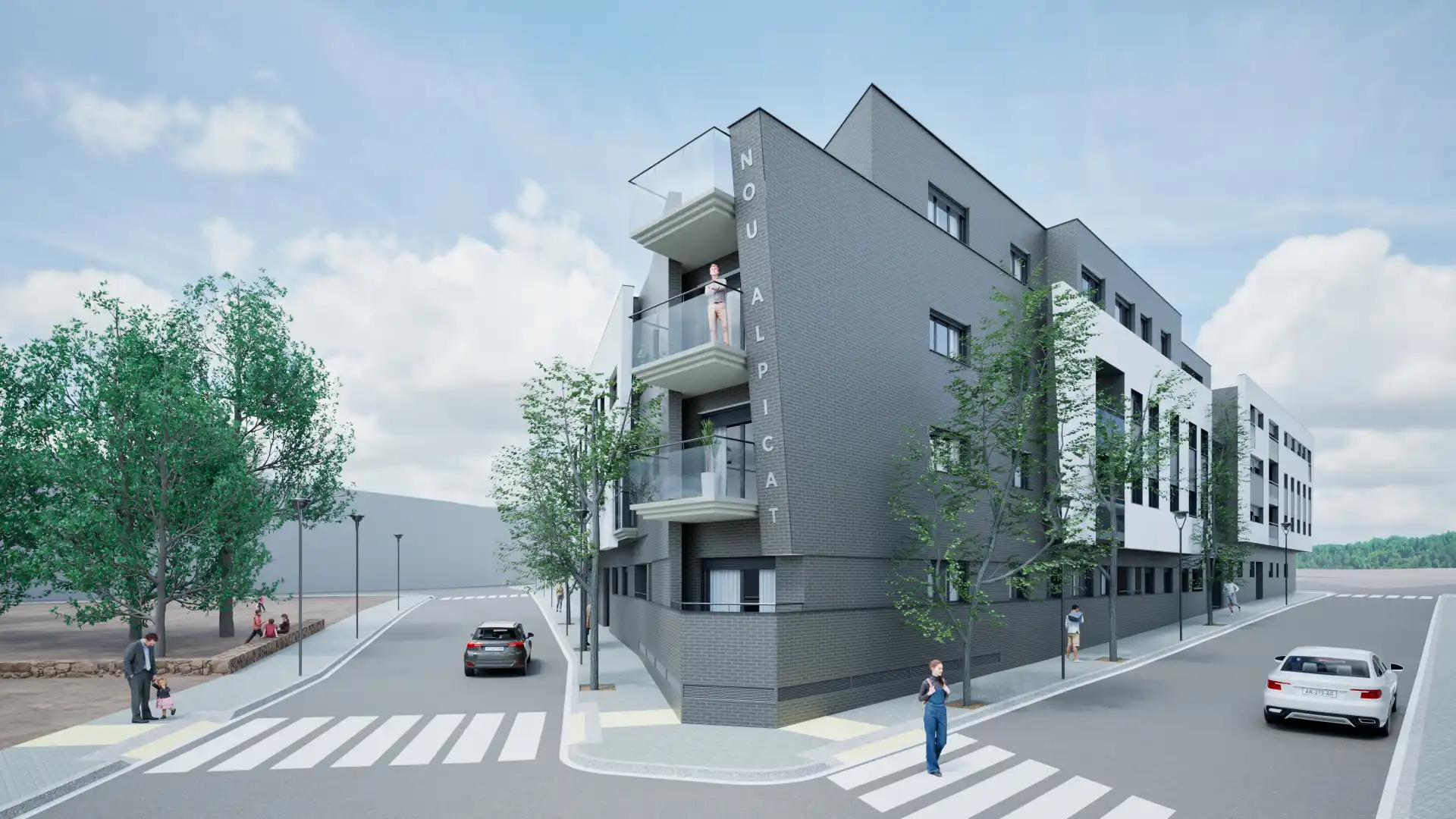 Vista exterior de Piso en venta en Alpicat