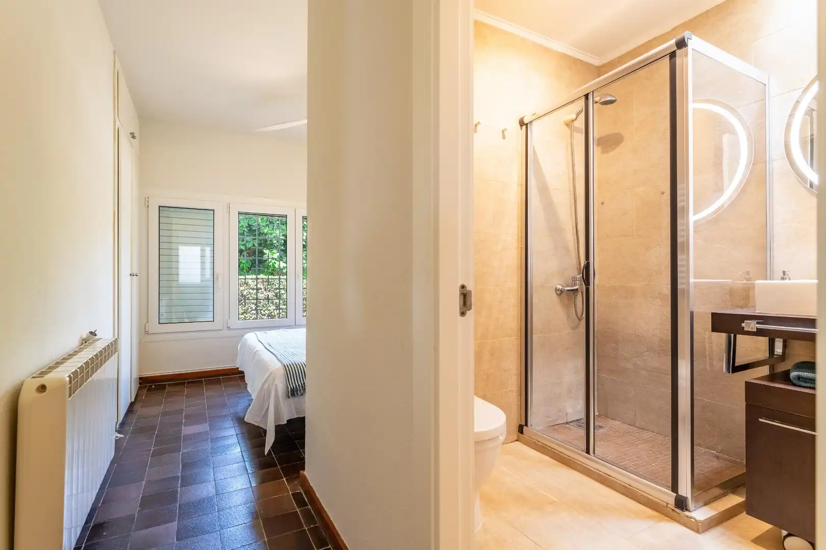 Baño de Casa o chalet de alquiler en Cambrils con Aire acondicionado, Terraza y Amueblado