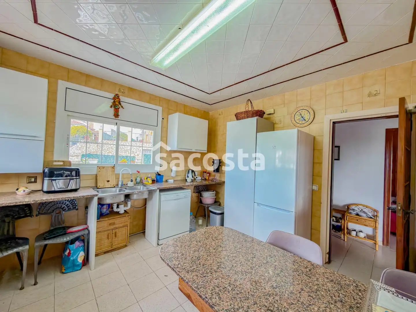 Cocina de Casa o chalet en venta en Lloret de Mar con Calefacción, Jardín privado y Trastero