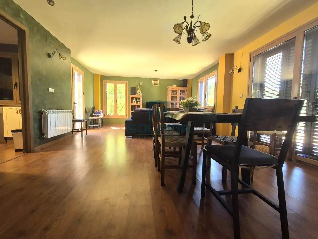 Dining room of Houses for sale in O Pereiro de Aguiar   with Heating, Private garden and Swimming Pool